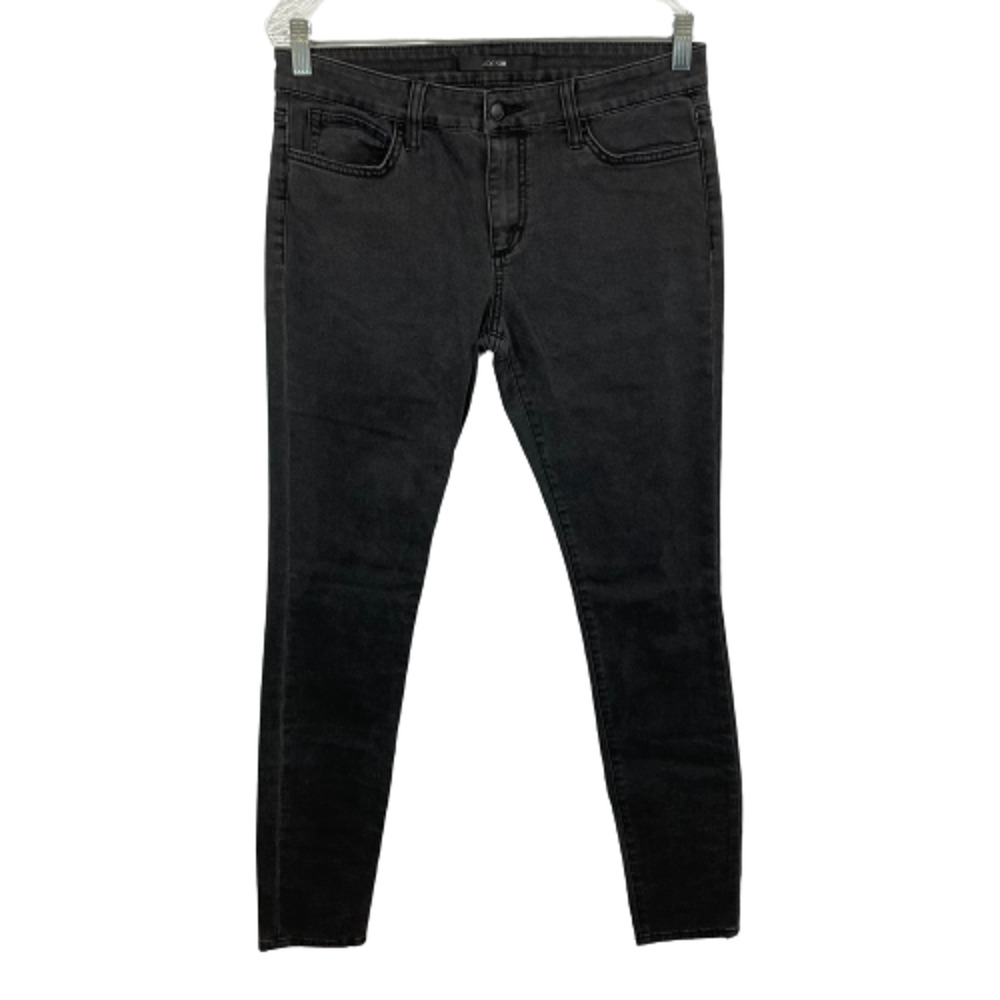 Joe's Jeans Womens Sz 30‎ Black Gray Skinny Leg Stretch 5 Pocket